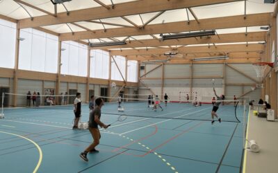 Réouverture et inauguration du gymnase