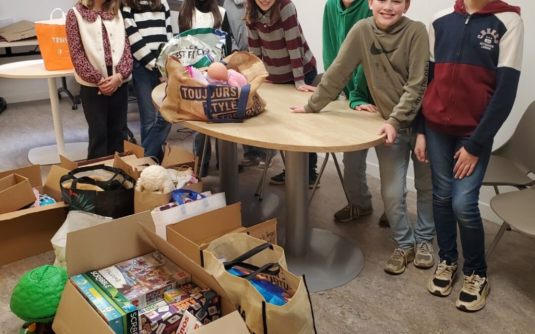 Collecte de jouets des écodélégués