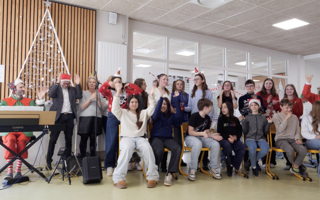 Repas de Noël et langue des signes